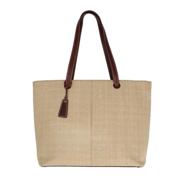 Chanel Straw Beige Bag Cocomark Tote - Picture 1 of 9